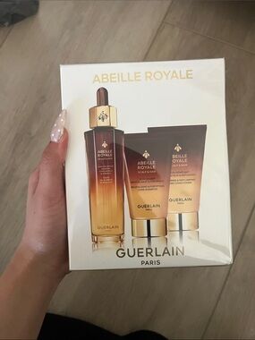 SEALED GUERLAIN Abeille Royale Hair & Scalp Set - Gold Amber